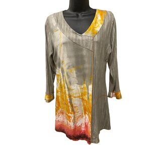 Parsley & Sage womens top long sleeves v neck  36 chest  29 long